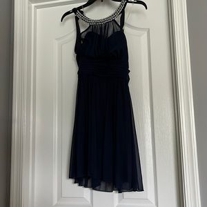 speechless blue dress